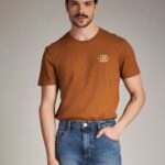 T-SHIRT MMALHA PENT. LEE BALL MARROM