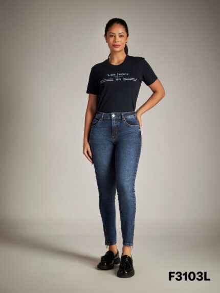 SCARLETT FEM. PREM STR CROPPED ZÍPER WES