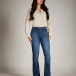 HOXIE FEM. PREM STRE BOOT CUT ROMANO DEN