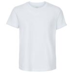 T-SHIRT BABY LOOK M MA P BORDADO BRANCO