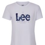 BABY LOOK MM PENT.LEE FLORES BORD BRANCO