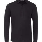 CAMISA MASC.TRICL.FIO 50 STRECH PRETA