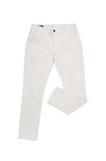 SLIM CHINO MASC. STRECH SARJ AREIA  SOFT