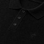 Polo Tricô Preta - Imagem 2