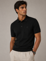 Polo Tricô Preta - Imagem 3