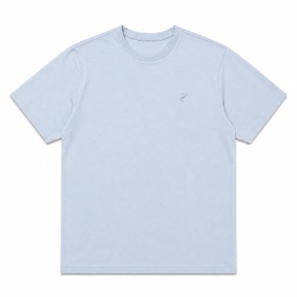 Camiseta Básica Pima Azul Clara