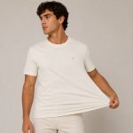 Camiseta Básica Pima Off-White - Imagem 3