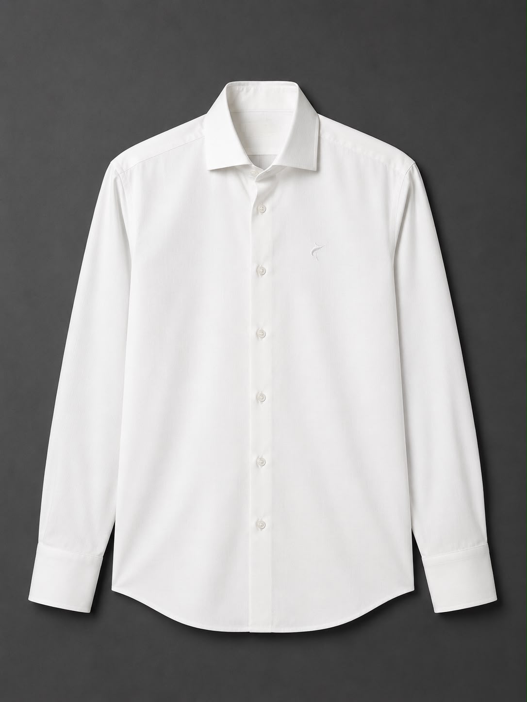 15597592367-whatsapp-image-2026-08-25-at-15-38-49.jpeg Camisa Social Branca Trançada - Imagem 1