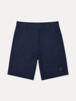 Bermuda de Linho Riviera Navy
