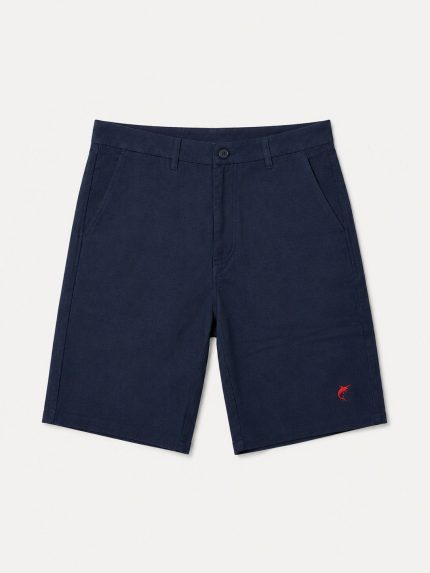 Bermuda de Linho Riviera Navy