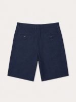 Bermuda de Linho Riviera Navy - Imagem 2