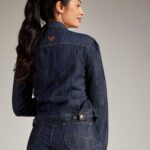 Jaqueta Jeans Feminina Lee Original Florence Amaciada